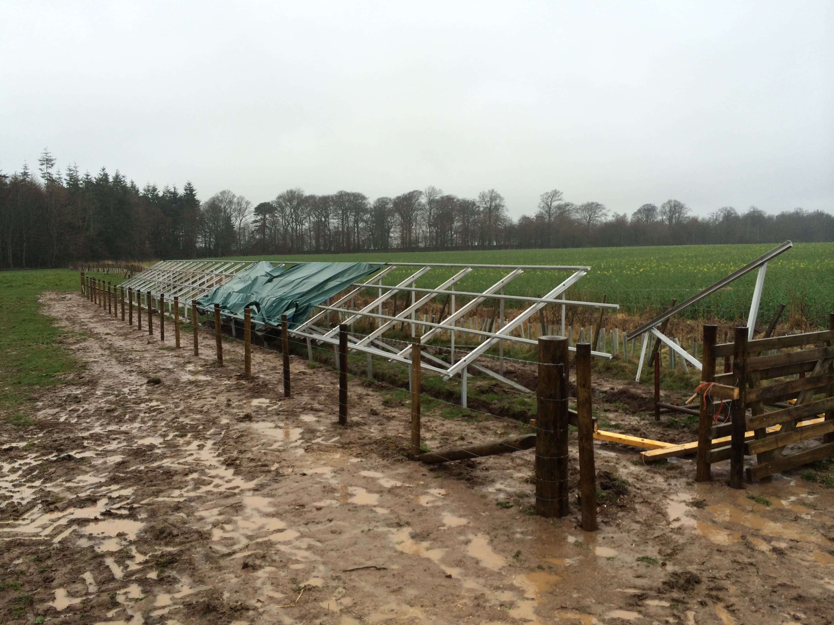 Paxton House solar installation in Northumberland